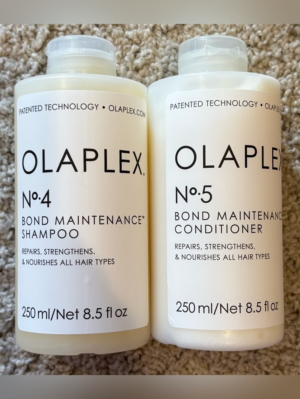 OLAPLEX No.4 Strengthening Shampoo - No.5 Bond Maintenance Conditioner